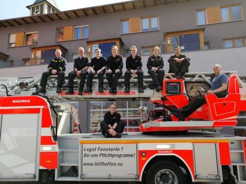 Veranstaltung: "Brandbekämpfung - Ein Job für jedermann?" auf der Feuerwache Sindelfingen
