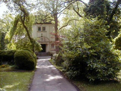 Alte Aussegnungshalle auf dem Alten Friedhof in Sindelfingen